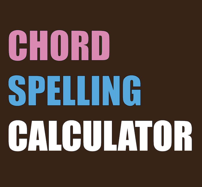 chord spelling calculator